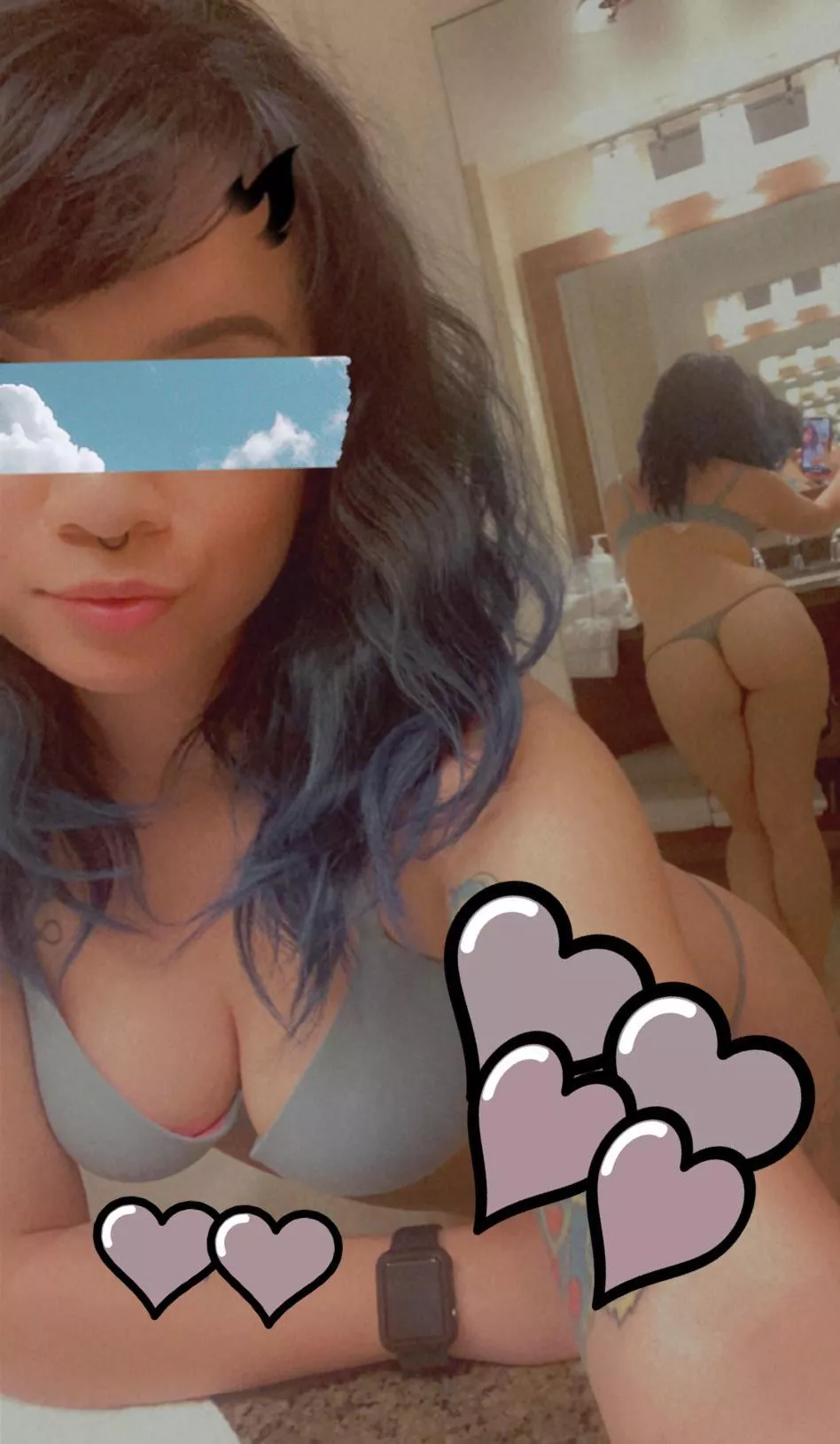 Do you like the view from the front or the back ? 🤔 posted by mermaidyellow