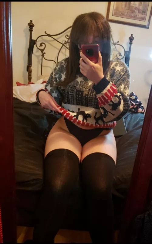 Do you like thick thighs in thigh highs? by AnniefromHR