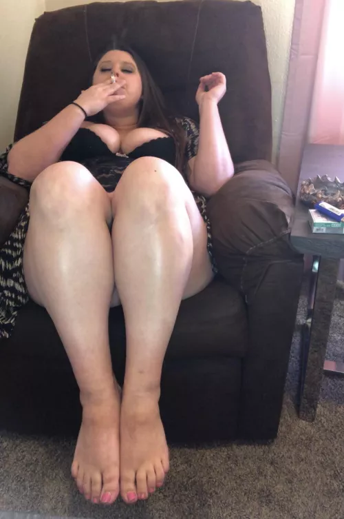 Do you like this angle to watch me smoke? by Formal-Ad5369