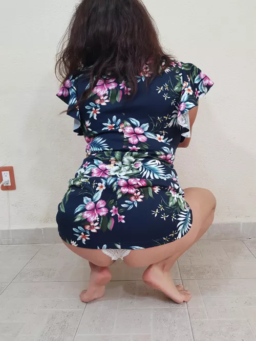 Do you like white panties under a dress? by aHoneyRuby