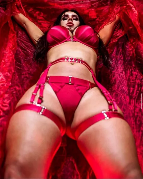 Do you love my redlingerie for today 💞💞💞 by mommy_alex66