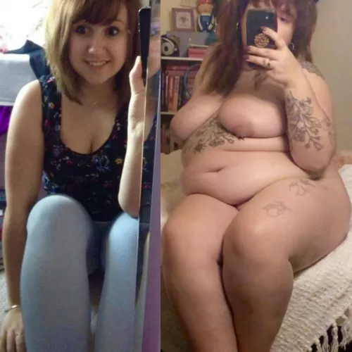 do you prefer me petite or porky? 🐷 by freya_fox24