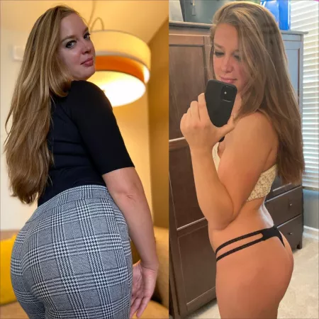 Do you think anyone can tell what I keep underneath? 😈 by TheMysteryBooty