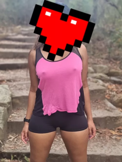 Do you think anyone on the hike noticed? by youngfitsydcouple