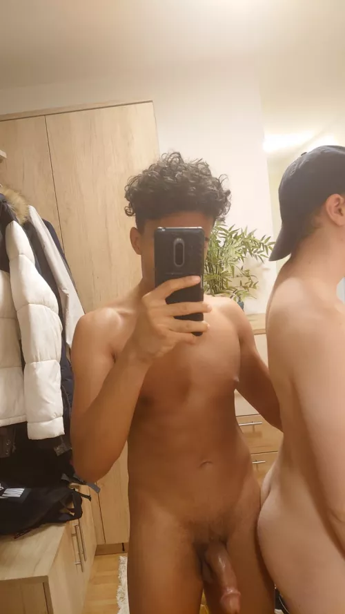 Do you think his cap fits me? 🙊 by MaceandTimmy