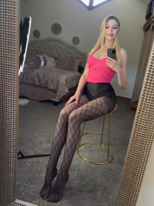 Do you think my pantyhose are cute?😘 by LeggyAnna