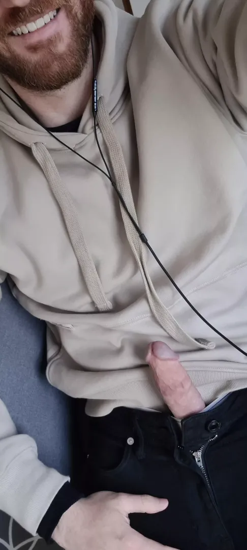 Do you think my zoom class noticed? 😇😈👨‍🏫 posted by Depravedanddesired