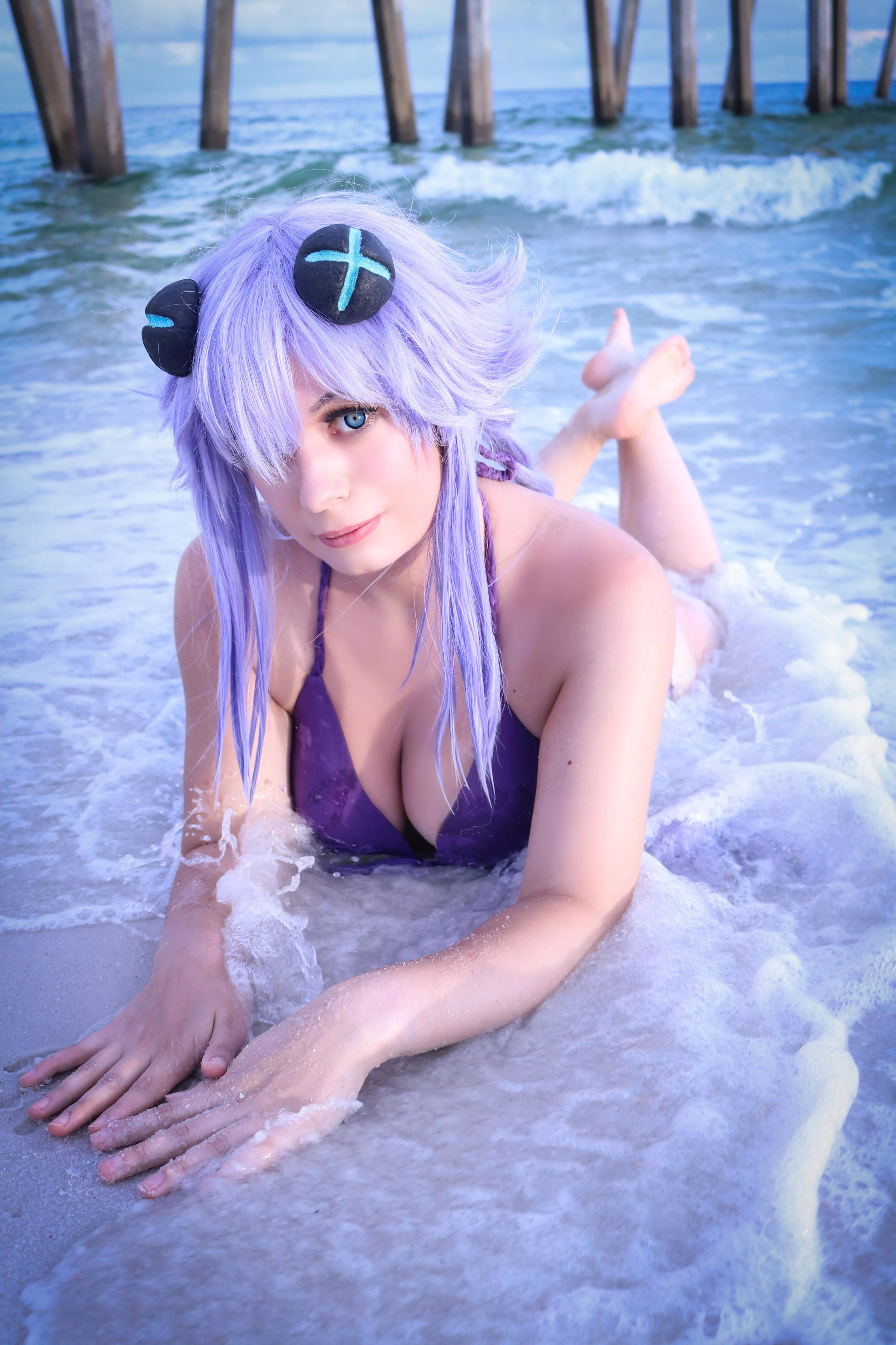 Do you wanna swim with Purple Heart? (By Lysande) posted by Gunaretta