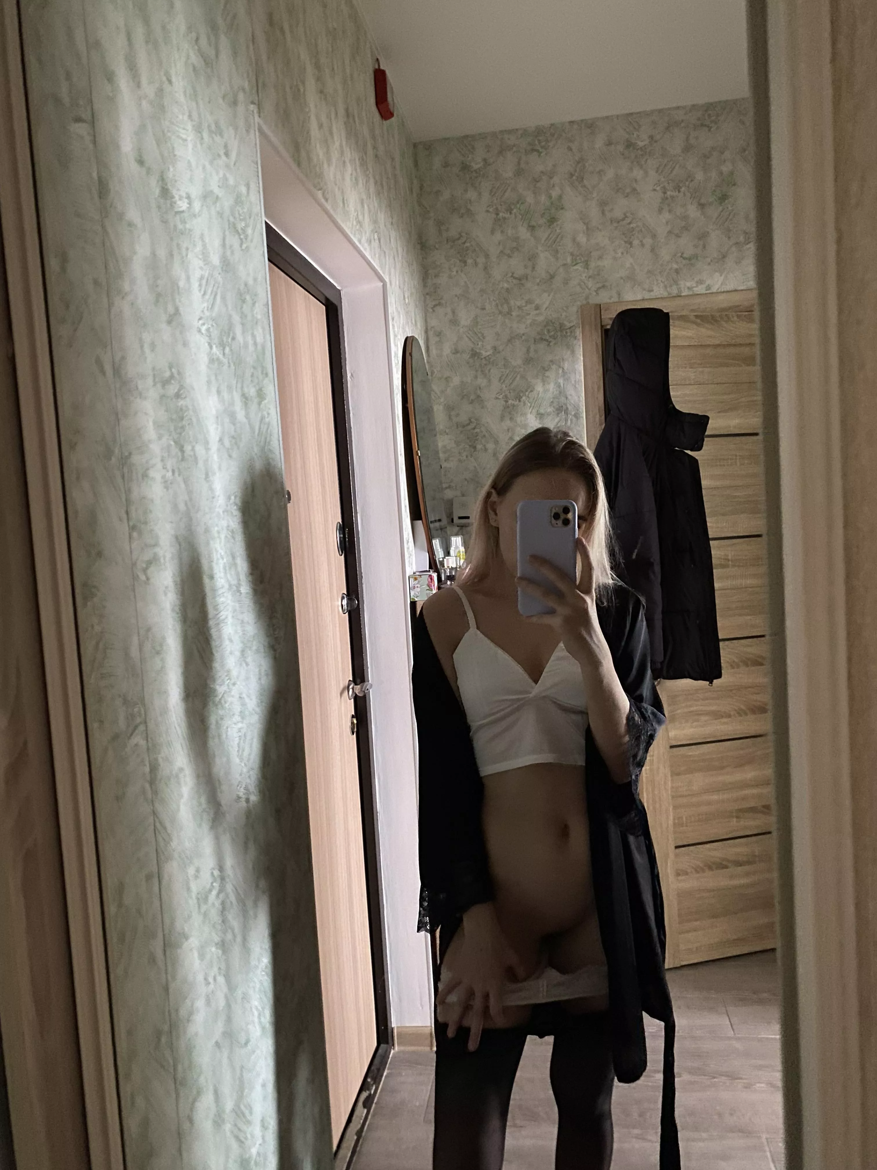 Do you want me to meet you like this after work?🖤 posted by emilyca1