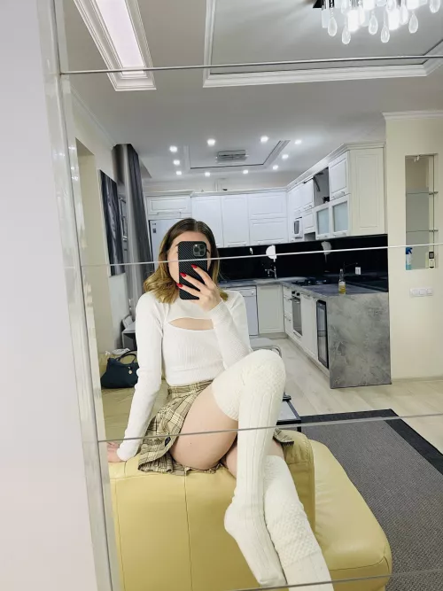 Do you want me to spread my legs? by pantylessmiss