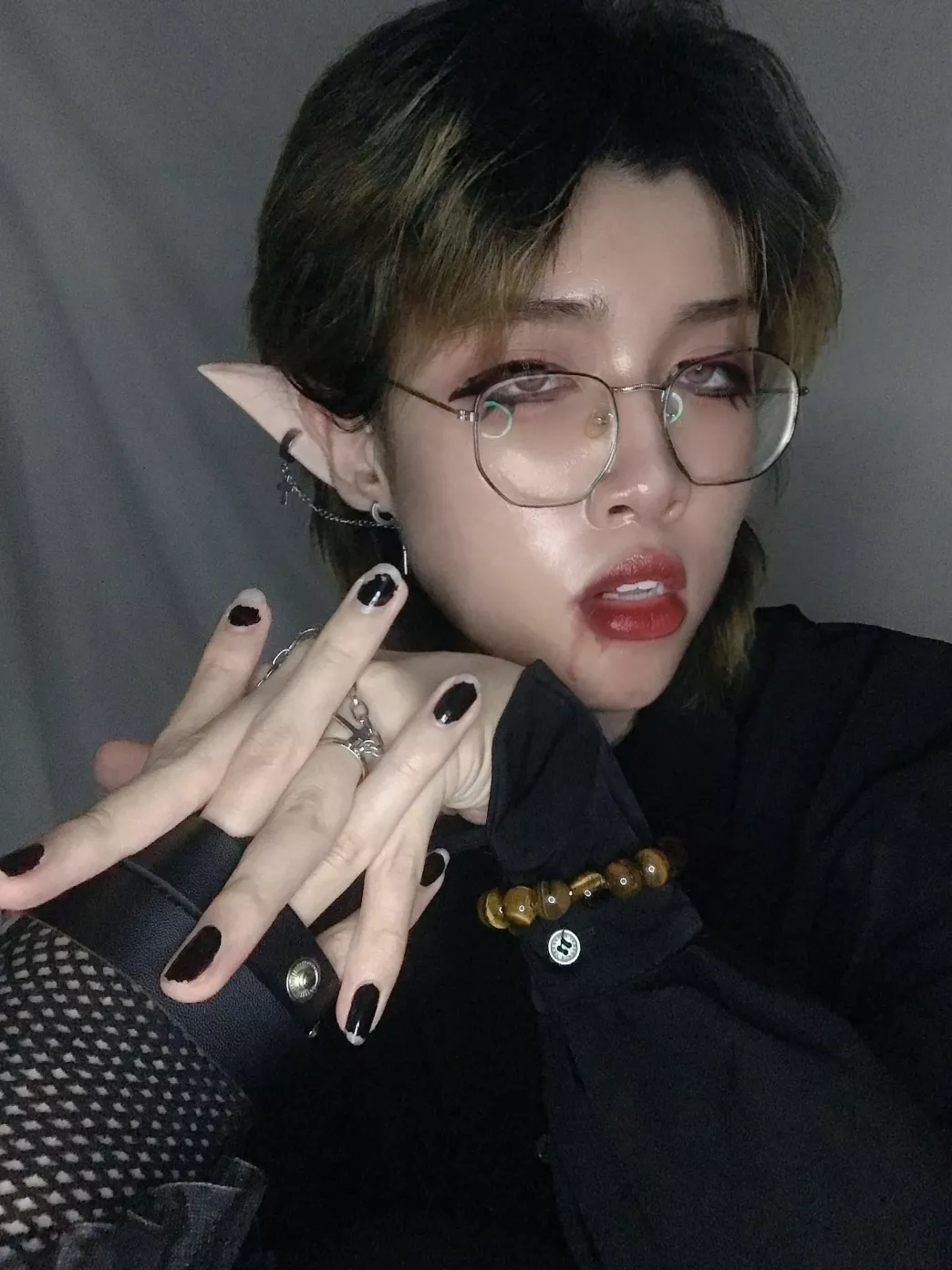 Do you want me to suck the life force out of you? 😝😌 posted by Whitetusks_arts