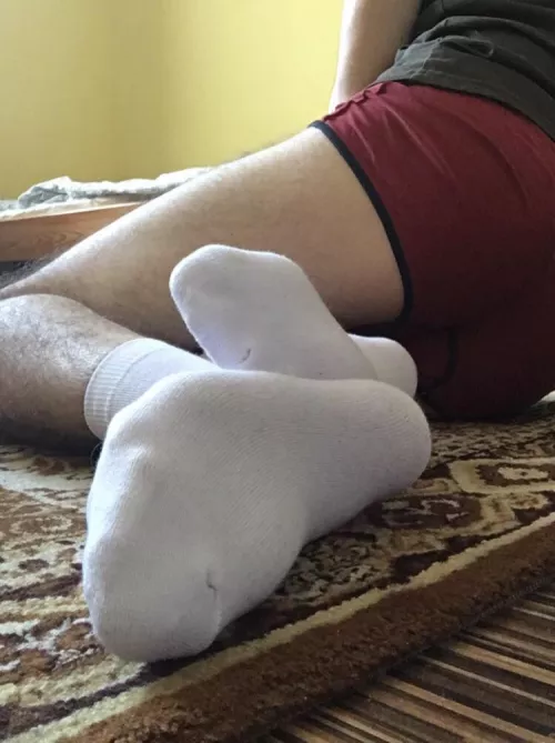 Do you want me to take them off? by SocksAffair