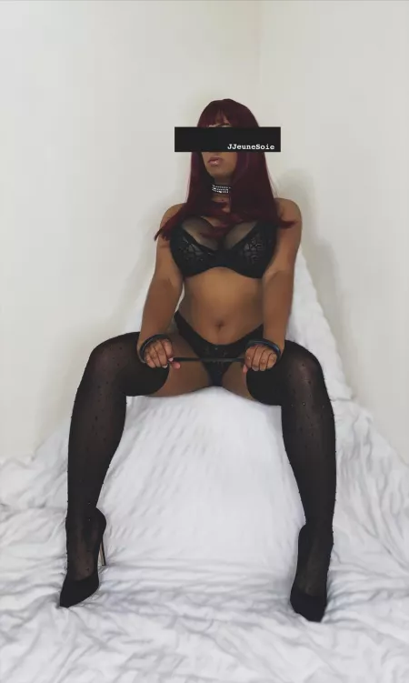 Do you want to be tied up or spanked with my belt… by JasmineJeuneSoie