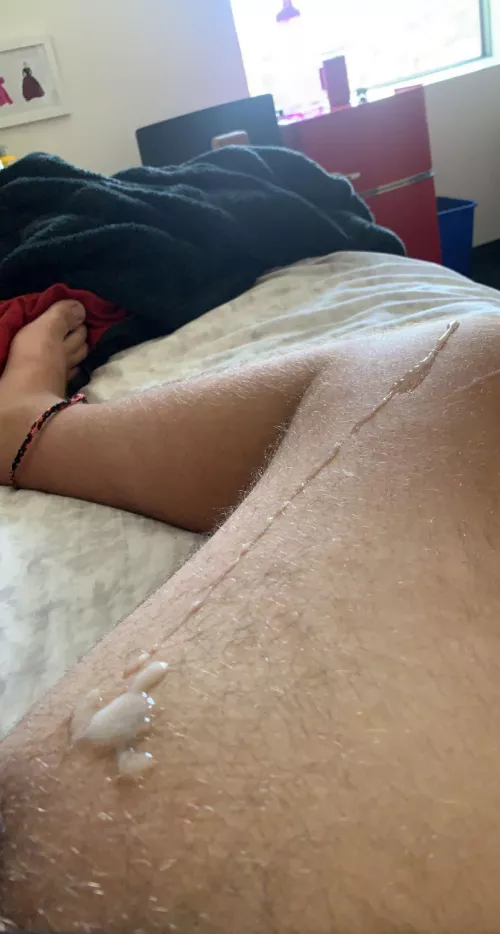 do you want to see how that got there??😏🤞🏼😇 my twitter is @leothick03 by Inevitable-Fennel-99