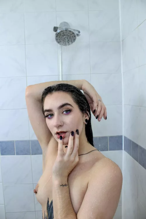 Do you want to shower with me? 🖤 by PlasticHope09