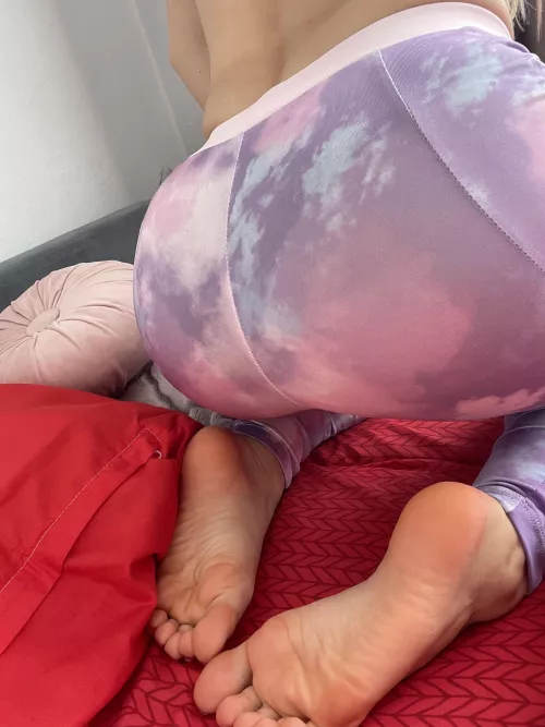 Do you want to stroke my feet? 😋 by Livfeets