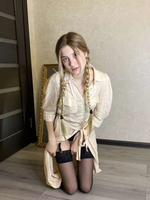 Do you want to take this dress off of me? by rusyafeethouse