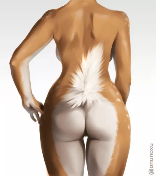 Doe Butt [F] (@onunoxu) by noxu-art
