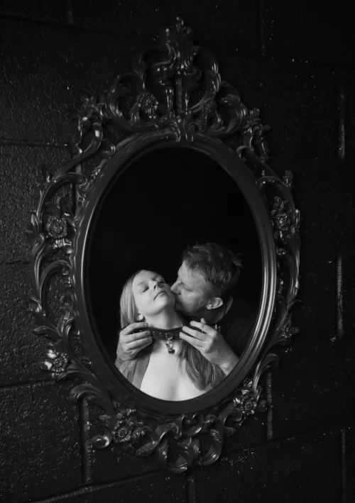 Does anyone else start to drop into sub space when being collared? 😍 by innocentdreamsxo