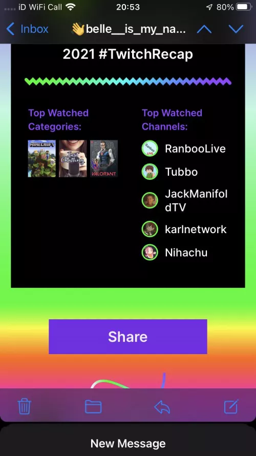 does anyone know how to see total hours spent and channel points earned? by dunno_lol__