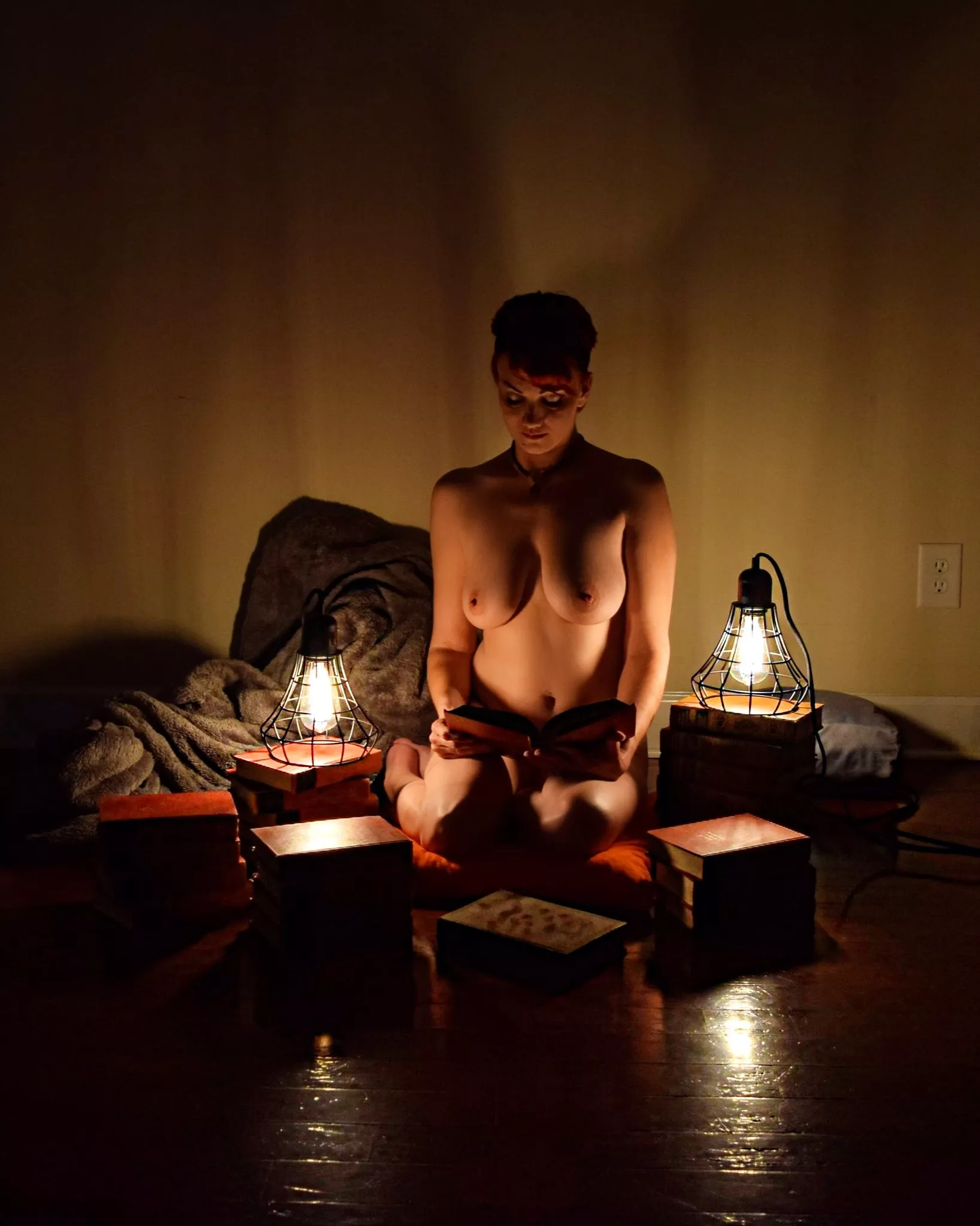 Does anyone mind i[f] I sit a while and read? posted by [deleted]