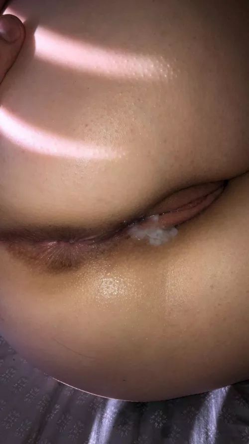 Does anyone want to add their cum too? 😛 (f) by Young420girl69