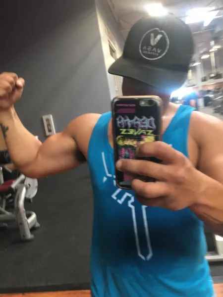 Does Breath of the Wild count? A little tame, but I did just finish arm and chest day. 😏(oc) by AlegzJonzzGei