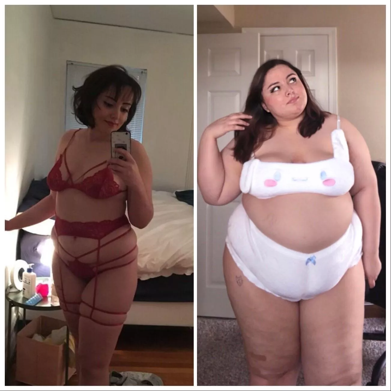 does it look like i've put on some weight? 😳 posted by chubbychiquita