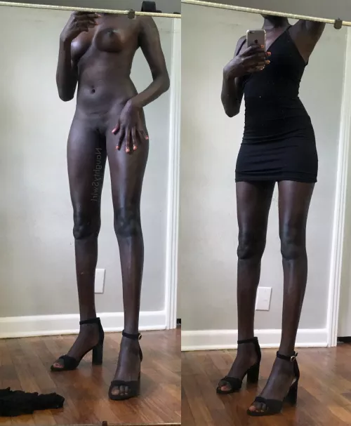 Does My LBD Look Betetr On Me Or On The Floor? by filmtransition