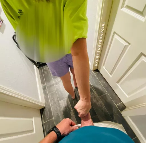 Does your wife ever give you the look and lead you by the cock to the bedroom in the middle of the day? by GreenEyedAZGirl