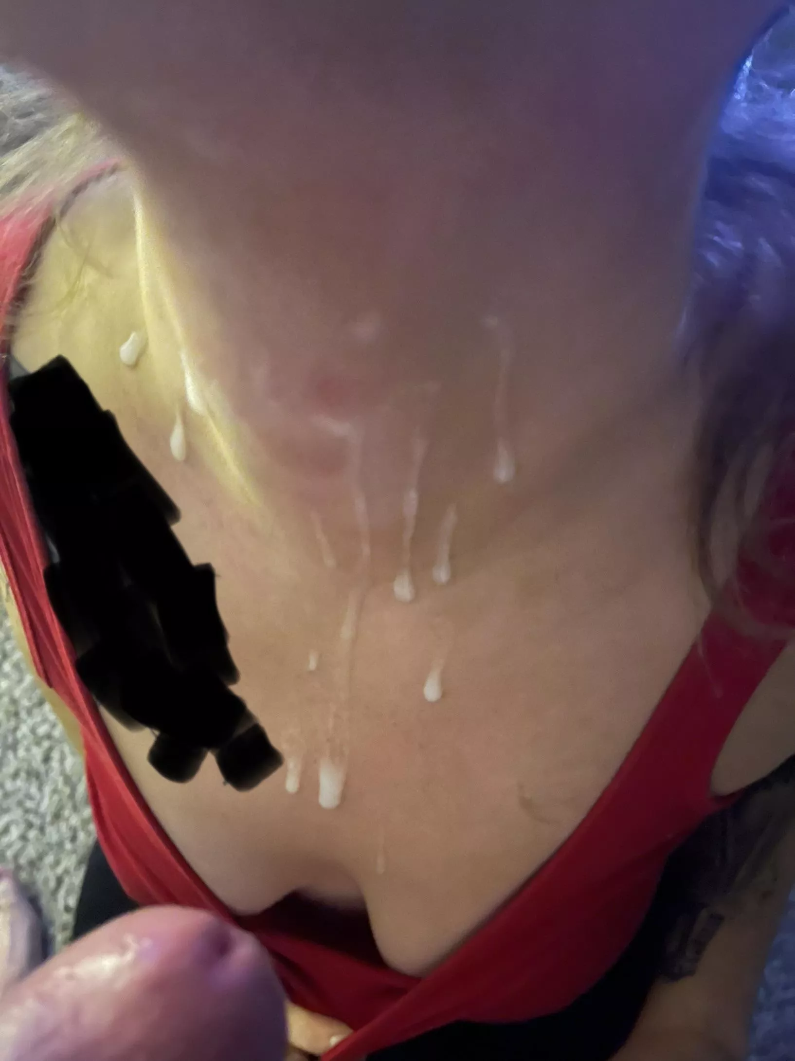 Doesn’t always have to hit the face to be hot as fuck posted by obviously_ging