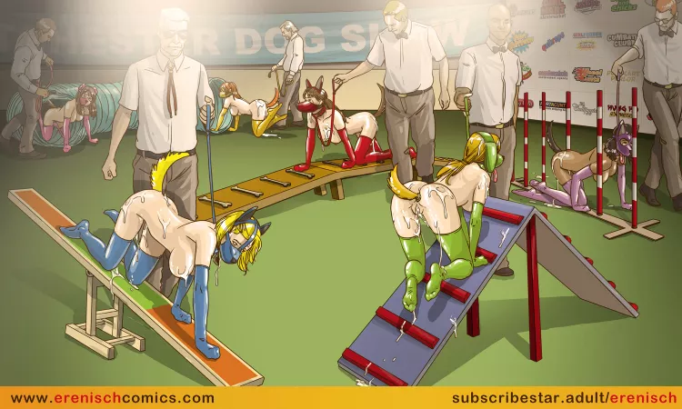 Dog show (erenisch) [erenisch] by maggiecumbunny