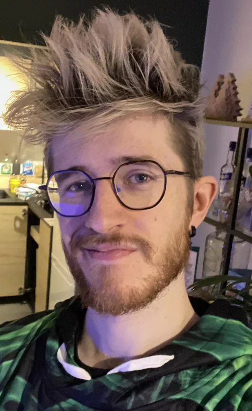 Doing my best to rock the stay-at-home scruff by JayceFerros