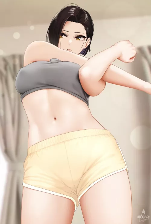 Doing Some Stretches by CheetahSperm18