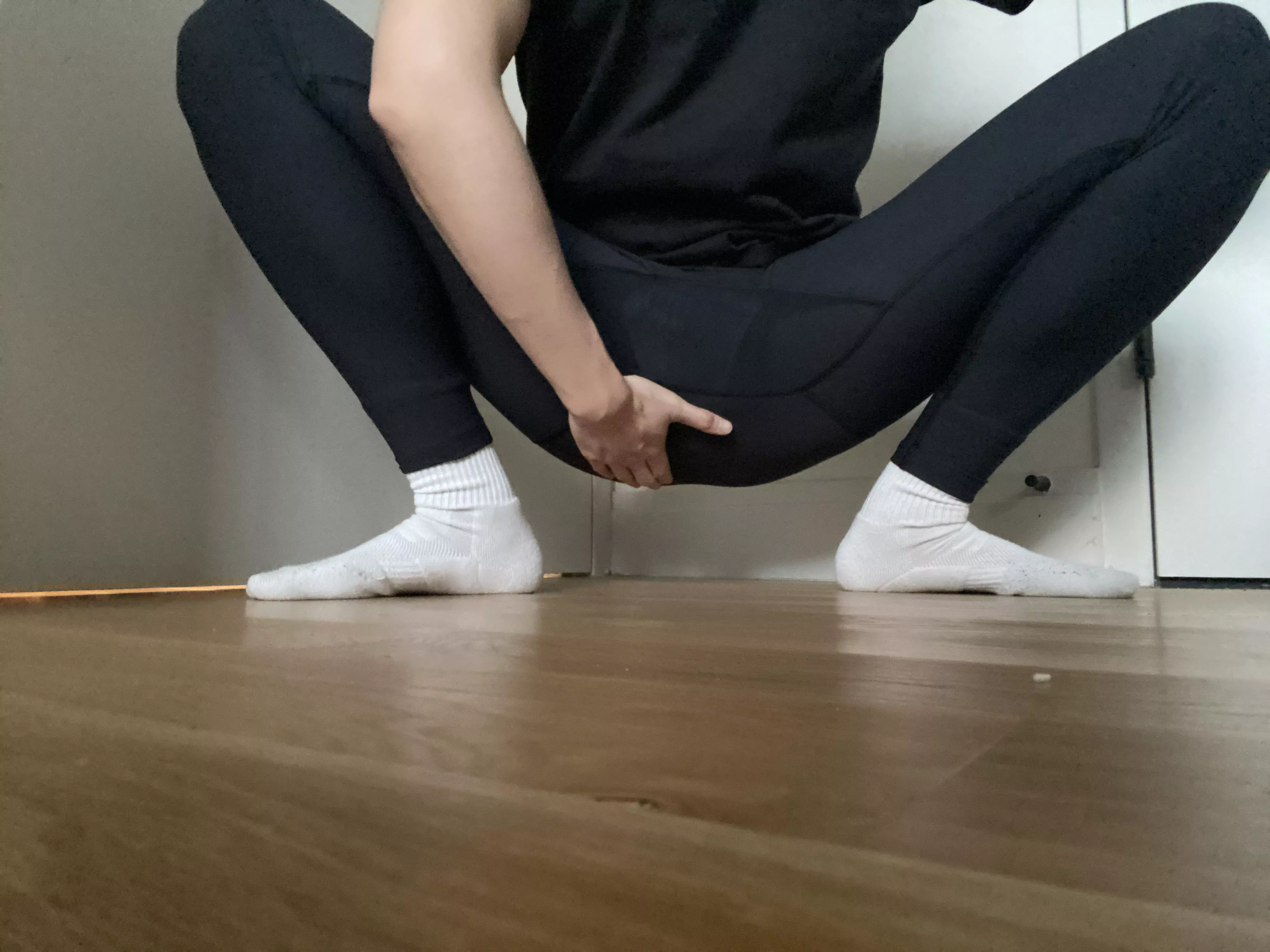 doing some stretching before we get into today’s workout posted by CoachTJTeam