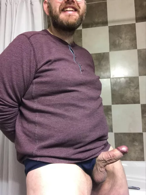 Doing yard work but got that horny as fuck feeling by CanadianBeard912