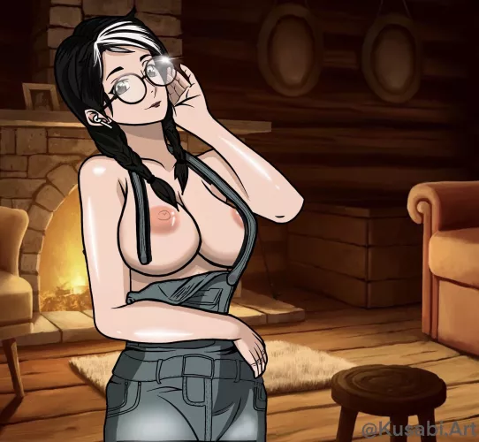 Dokkeabi being all cozy. (OC) I have a alternate version on my Instagram @Kusabi.Art. Have a great day :) by Bootmin420