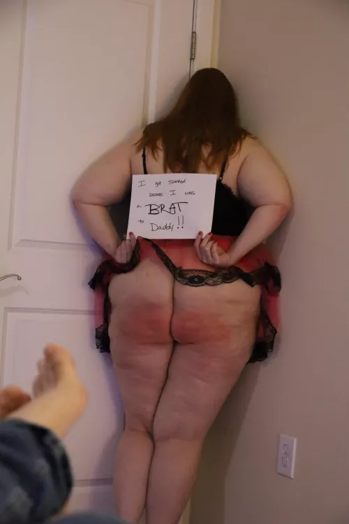 Domestic discipline- brat got punished by Sir_n_i