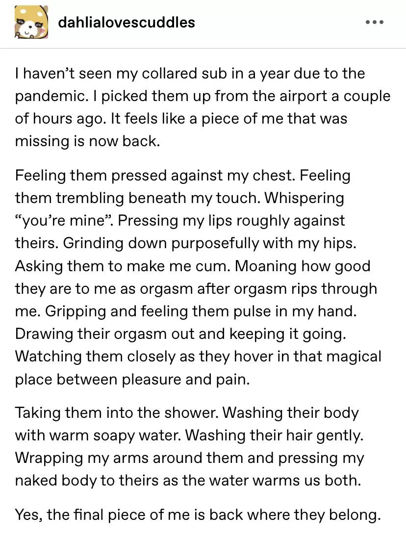 Domme daydreams come true posted by dahlialoves