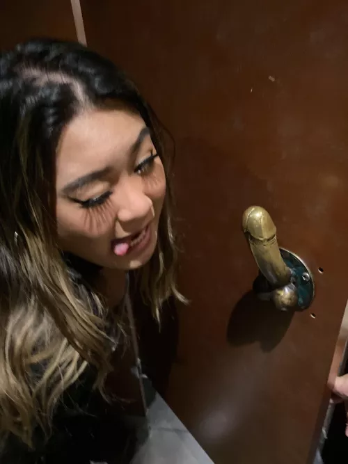 [domme] dick tax IMMEDIATELY if youre smaller than this dick shaped doorknob. i want it now. by lilsuccjay