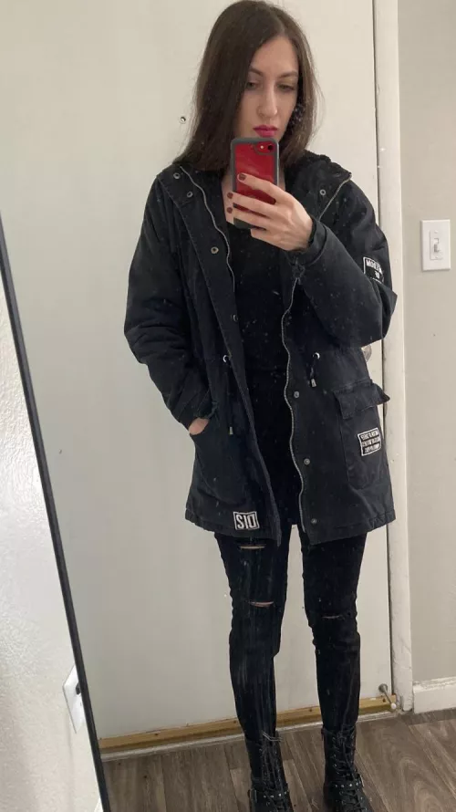 [domme] on your knees sniffing my boots where you belong, you little submissive slut. Sniff sniff by egirlfromyournight