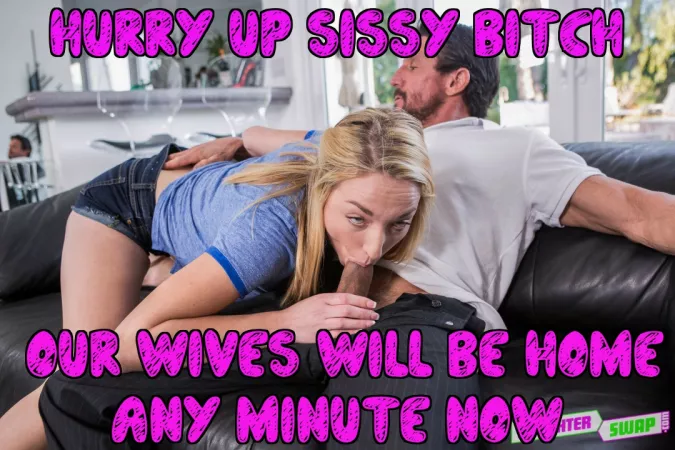 Don't forget to swallow the evidence! 🤤 by sissy-mindy