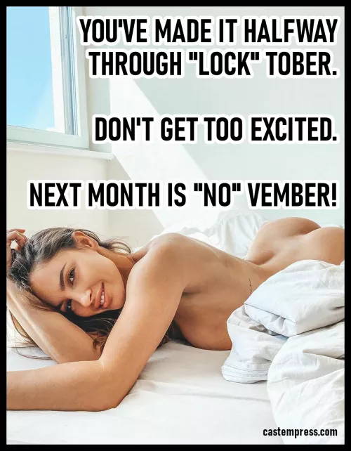 Don't get ahead of yourself by CageYourMan