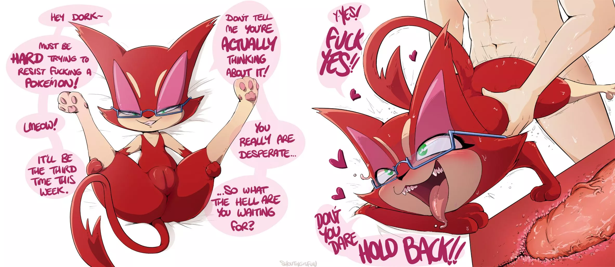 Don't hold back [MF] (Shoutingisfun). posted by mi_zha