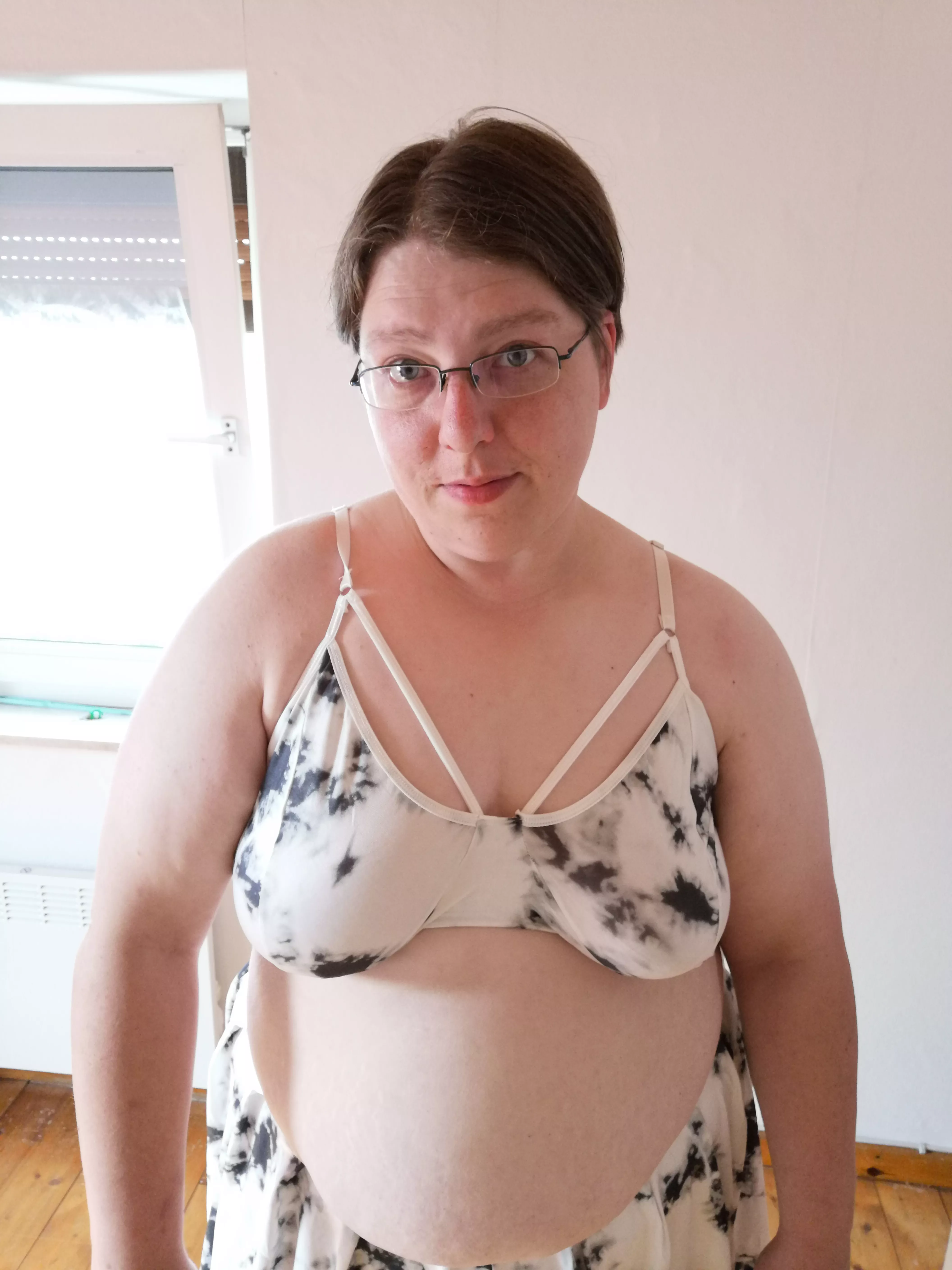 Don’t know why I’m nervous about this one but I am. What do you think? 💕 posted by bbw-angelx