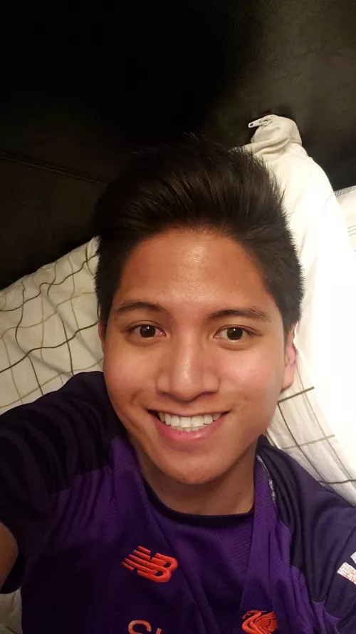 Don't let the soccer jersey fool you I am 100% a gaymer nerd :) by j00sr