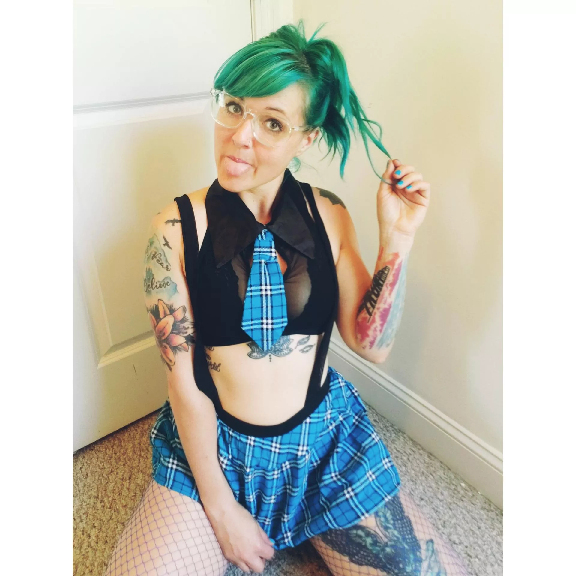 Don't mind me if I'm just a little fresh 😋 posted by gothic_popsicle