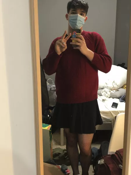 Don’t post here much but thought I looked cute x by TheDreamerDownBelow