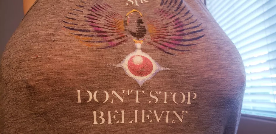 Don't stop believing! by Pleasecallmekitty