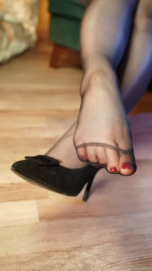 Don't take off my nylons while you'll fuck me by xLovelyDove